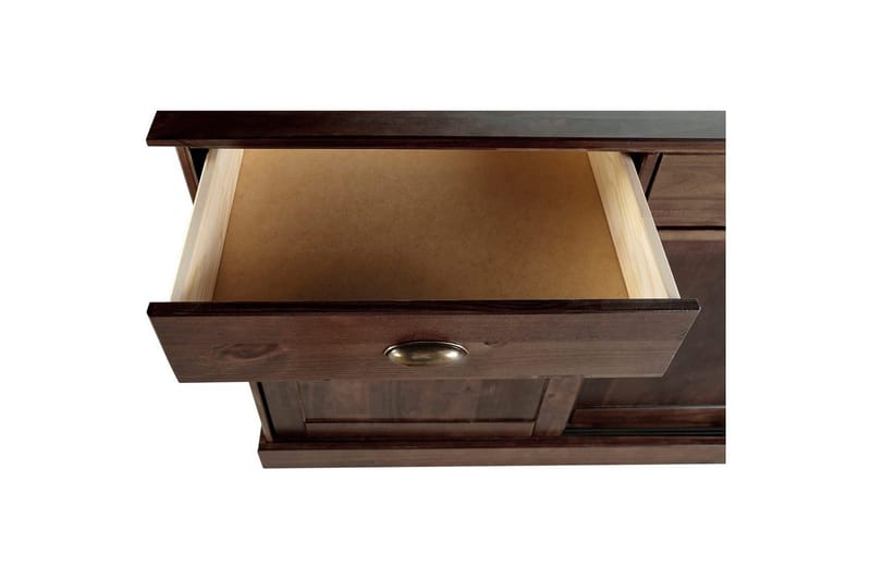 Skänk Harry 115x40x85 cm, Brun - 115x40x85 cm, Brun - Förvaring - Förvaringsmöbler - Skänkar & sideboards