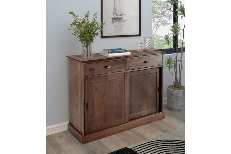 Skänk Harry 115x40x85 cm, Brun - 115x40x85 cm, Brun - Förvaring - Förvaringsmöbler - Skänkar & sideboards