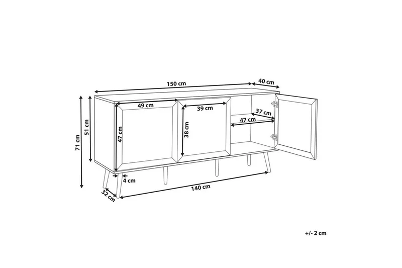 Skänk Opoco - Förvaring - Förvaringsmöbler - Skänkar & sideboards