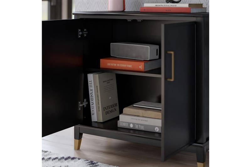 Skänk Westerleigh Svart - Svart - Möbler - Vardagsrum - Soffbord & vardagsrumsbord - Avlastningsbord & konsolbord