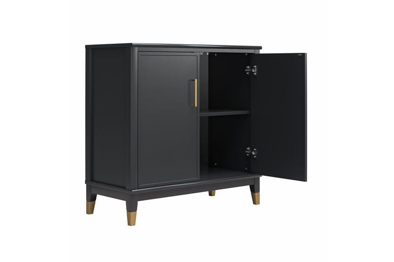 Skänk Westerleigh Svart - Svart - Förvaring - Förvaringsmöbler - Skänkar & sideboards