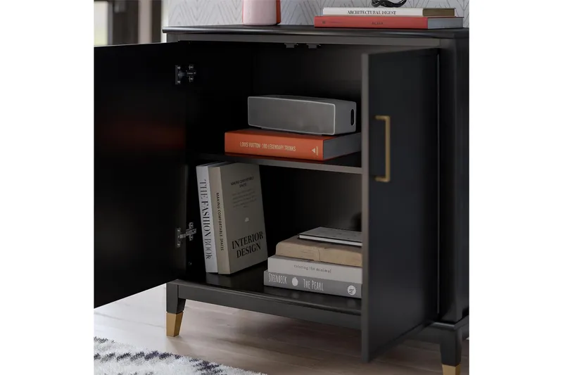 Skänk Westerleigh Svart - Svart - Förvaring - Förvaringsmöbler - Skänkar & sideboards