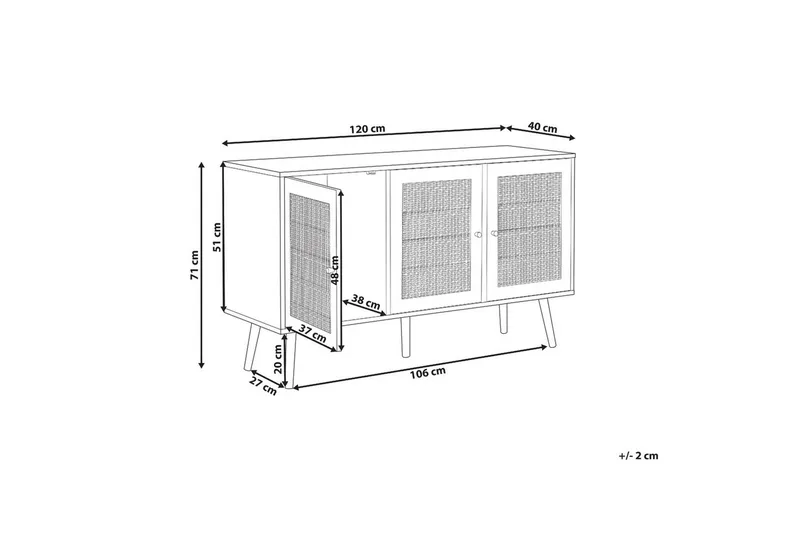 Skänk Perote - Förvaring - Förvaringsmöbler - Skänkar & sideboards