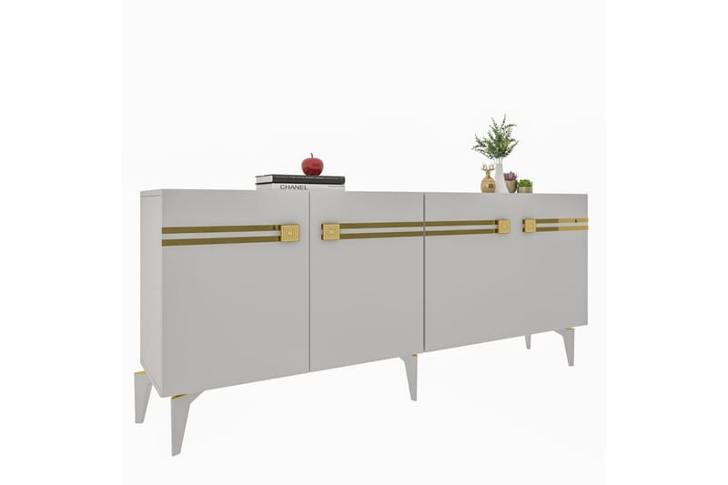 Slobidka Konsollbord 150 cm - Guld/Vit - Möbler - Vardagsrum - Soffbord & vardagsrumsbord - Avlastningsbord & konsolbord