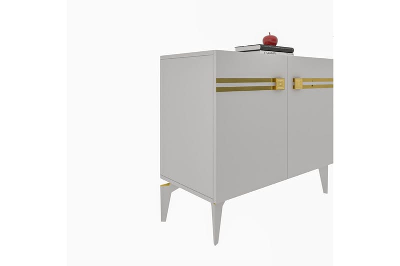 Slobidka Konsollbord 150 cm - Guld/Vit - Möbler - Vardagsrum - Soffbord & vardagsrumsbord - Avlastningsbord & konsolbord
