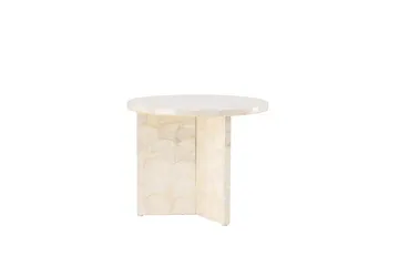 Smögen Soffbord 40 cm Rund - Ljusgrå - Möbler - Vardagsrum - Soffbord & vardagsrumsbord - Soffbord