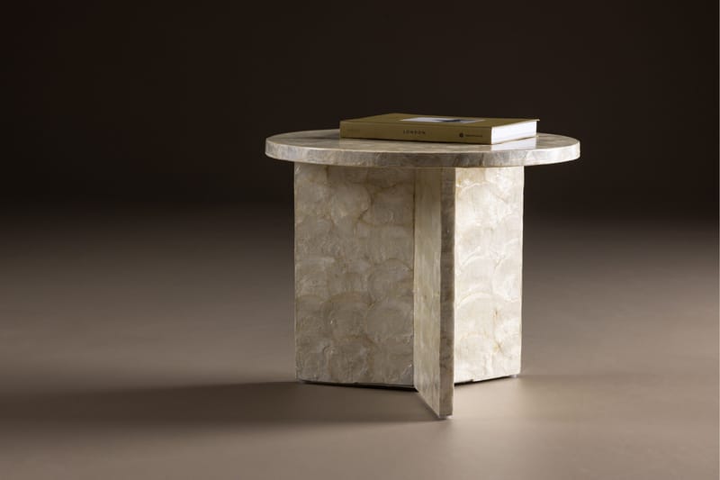 Smögen Soffbord 40 cm Rund - Ljusgrå - Möbler - Vardagsrum - Soffbord & vardagsrumsbord - Soffbord