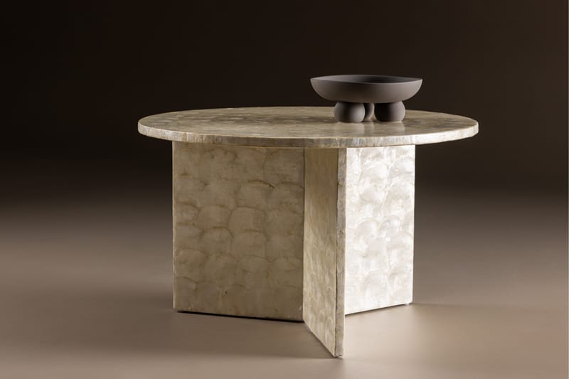 Smögen Soffbord 70 cm Rund - Ljusgrå - Möbler - Vardagsrum - Soffbord & vardagsrumsbord - Soffbord