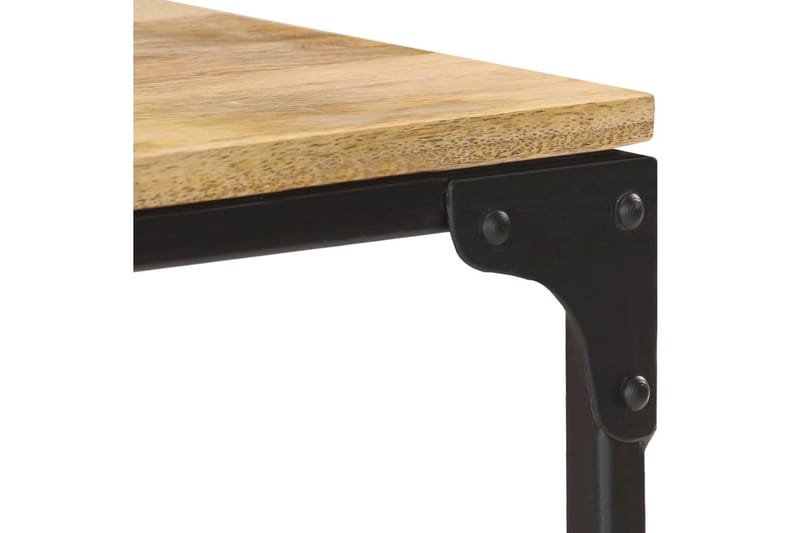 Soffbord 90x30x40 cm massivt mangoträ - Brun - Möbler - Vardagsrum - Soffbord & vardagsrumsbord - Soffbord
