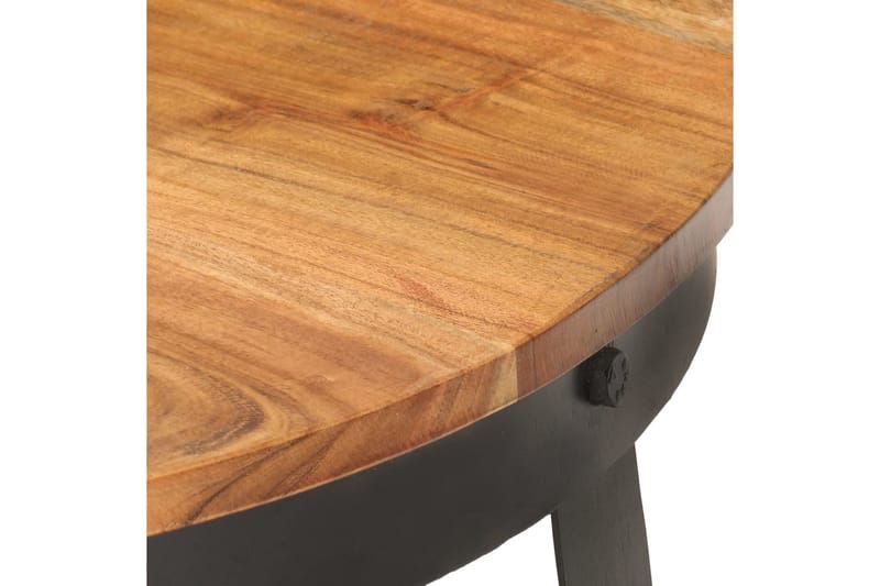 Soffbord Ã˜68x43 cm massivt akaciaträ - Brun - Möbler - Vardagsrum - Soffbord & vardagsrumsbord - Soffbord