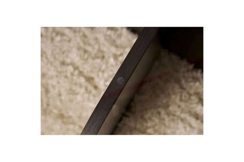 Soffbord Aeris 75 cm med Glasskiva - Trä Svart / Rökt - Möbler - Vardagsrum - Soffbord & vardagsrumsbord - Soffbord