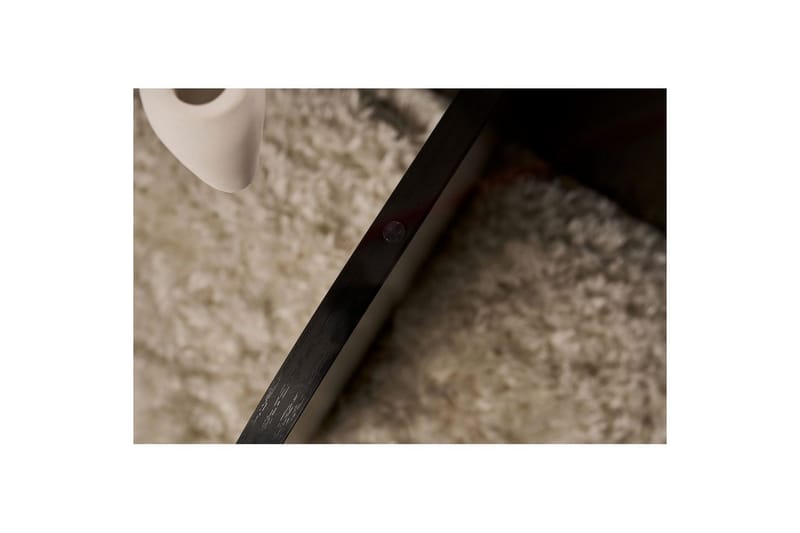 Soffbord Aeris 75 cm med Glasskiva - Trä Svart / Transparent - Möbler - Vardagsrum - Soffbord & vardagsrumsbord - Soffbord