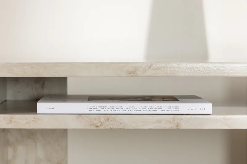 Ålesund Travertin Sidobord 120x40 cm - Beige - Möbler - Vardagsrum - Soffbord & vardagsrumsbord - Soffbord