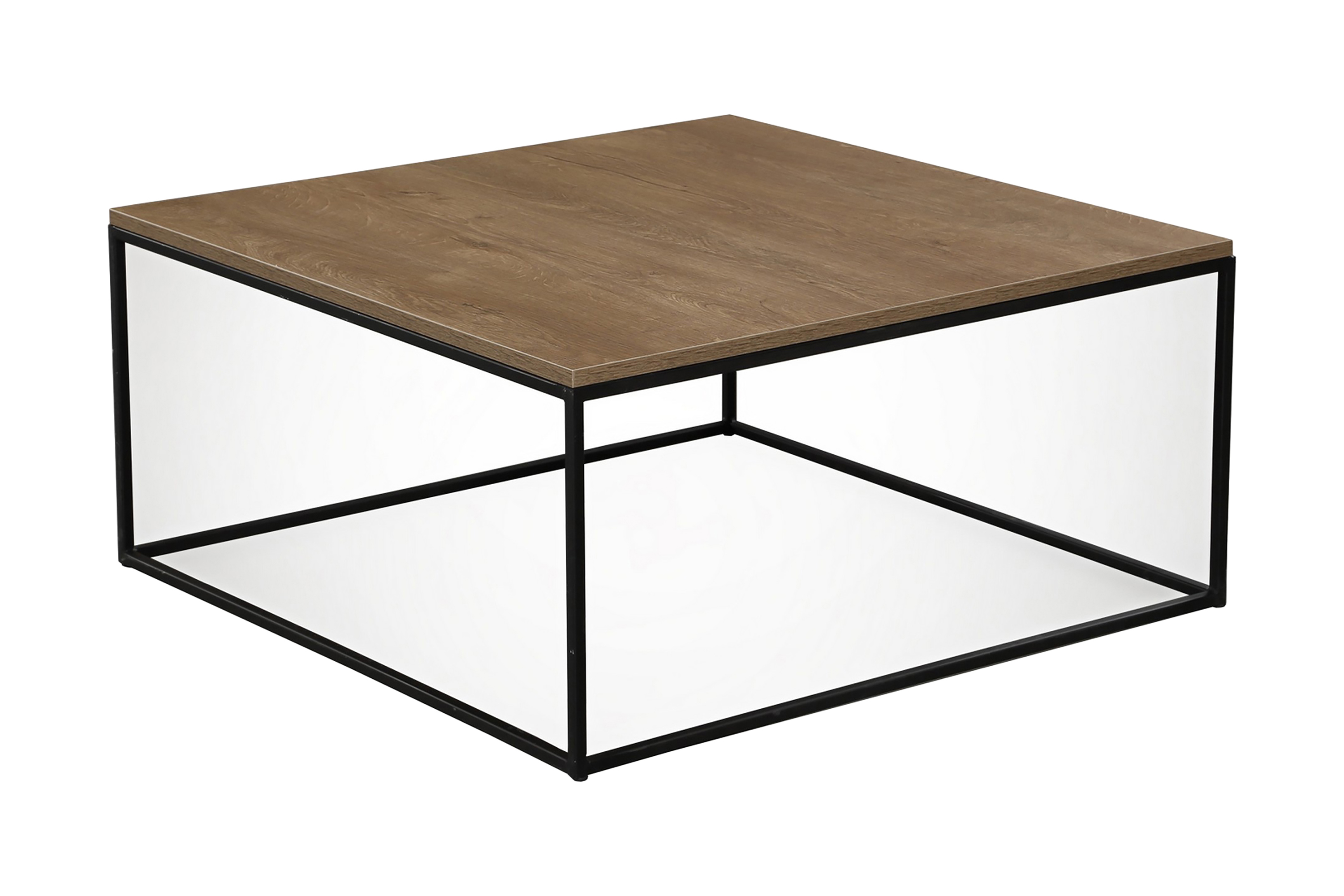 alsbo soffbord 75 cm brun natur/svart -