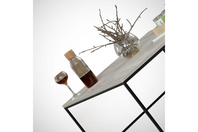 ALSBO Soffbord 75 cm Grå/Svart - Möbler - Vardagsrum - Soffbord & vardagsrumsbord - Soffbord