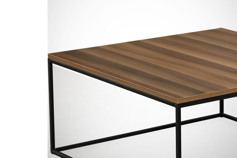 ALSBO Soffbord 75 cm Valnötsbrun/Svart - Möbler - Vardagsrum - Soffbord & vardagsrumsbord - Soffbord