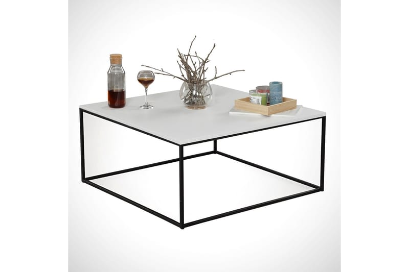 ALSBO Soffbord 75 cm Vit - Möbler - Vardagsrum - Soffbord & vardagsrumsbord - Soffbord