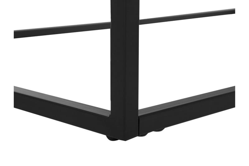 Altos Rektangulärt Soffbord 64 cm i Trä och Metall med Betongeffekt - Grå - Möbler - Vardagsrum - Soffbord & vardagsrumsbord - Soffbord