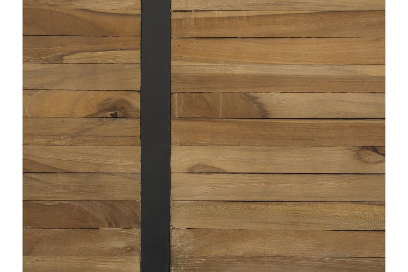 Amlin Soffbord 110 cm på Hjul - Brun/Svart - Möbler - Vardagsrum - Soffbord & vardagsrumsbord - Soffbord