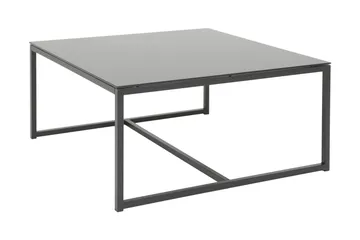 Ardler Soffbord 100 cm - Glas/Svart - Möbler - Vardagsrum - Soffbord & vardagsrumsbord - Soffbord