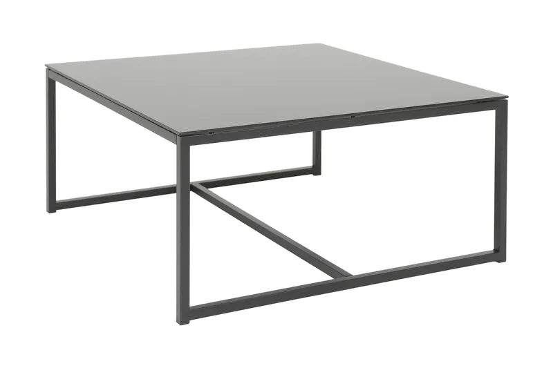Ardler Soffbord 100 cm - Glas/Svart - Möbler - Vardagsrum - Soffbord & vardagsrumsbord - Soffbord
