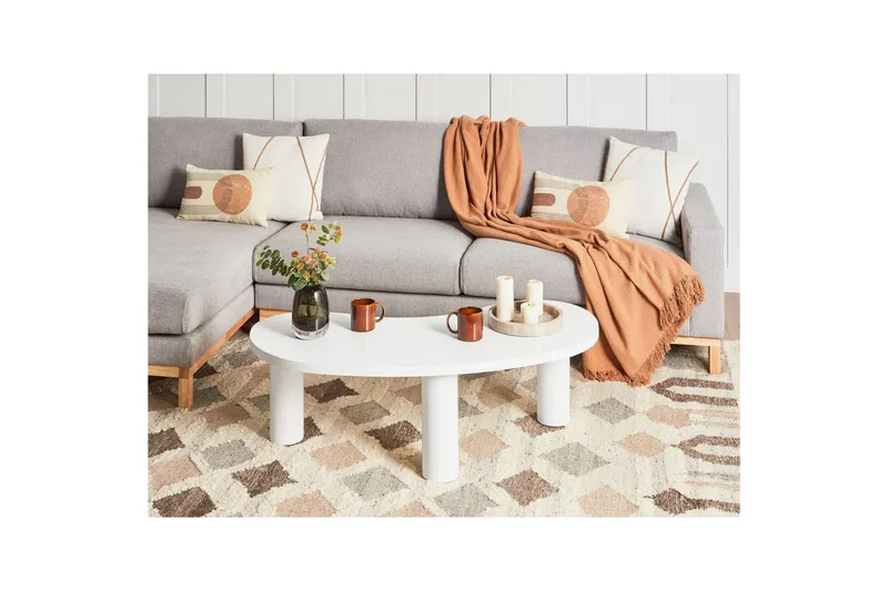 Soffbord Auburn Vit - Vit - Möbler - Vardagsrum - Soffbord & vardagsrumsbord - Soffbord