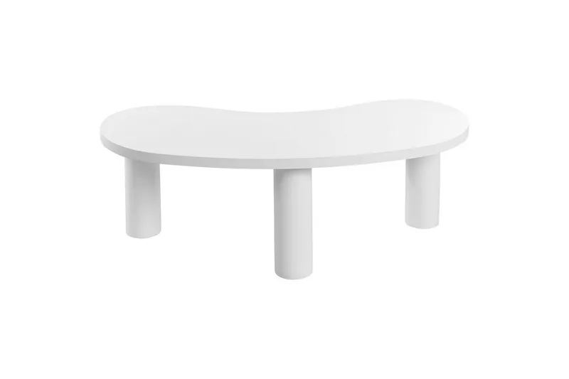 Soffbord Auburn Vit, Vit