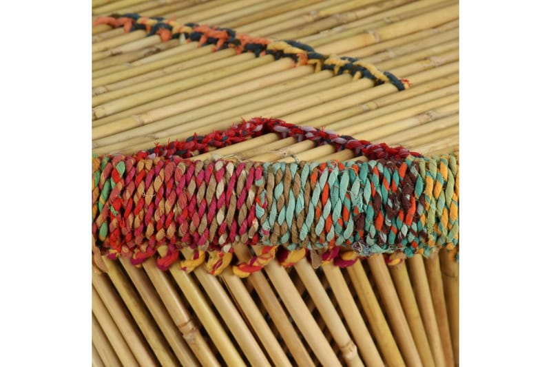 Soffbord bambu med chindidetaljer flerfärgad - Flerfärgad - Soffbord - Bord
