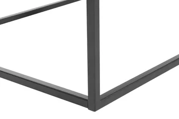 Barreras Soffbord 100 cm Marmormönster - Svart - Möbler - Vardagsrum - Soffbord & vardagsrumsbord - Soffbord