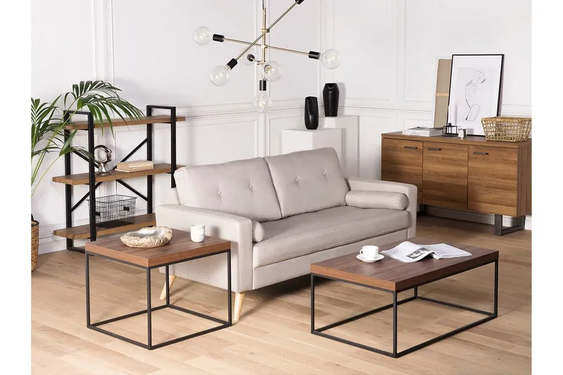 Barreras Soffbord - Valnötsbrun - Möbler - Vardagsrum - Soffbord & vardagsrumsbord - Soffbord