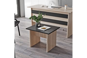 Barrock Soffbord 60 cm - Natur/Svart - Möbler - Vardagsrum - Soffbord & vardagsrumsbord - Soffbord