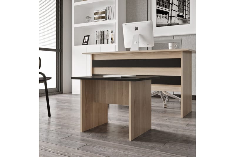 Barrock Soffbord 60 cm - Natur/Svart - Möbler - Vardagsrum - Soffbord & vardagsrumsbord - Soffbord