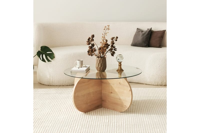BELGIN Soffbord 75 cm Ek - Möbler - Vardagsrum - Soffbord & vardagsrumsbord - Soffbord