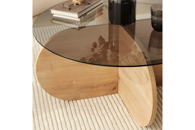 BELGIN Soffbord 75 cm Grå - Möbler - Vardagsrum - Soffbord & vardagsrumsbord - Soffbord