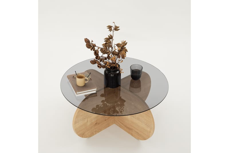 BELGIN Soffbord 75 cm Grå - Möbler - Vardagsrum - Soffbord & vardagsrumsbord - Soffbord