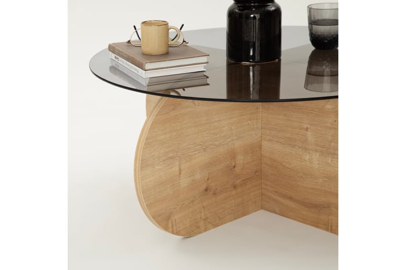 BELGIN Soffbord 75 cm Grå - Möbler - Vardagsrum - Soffbord & vardagsrumsbord - Soffbord