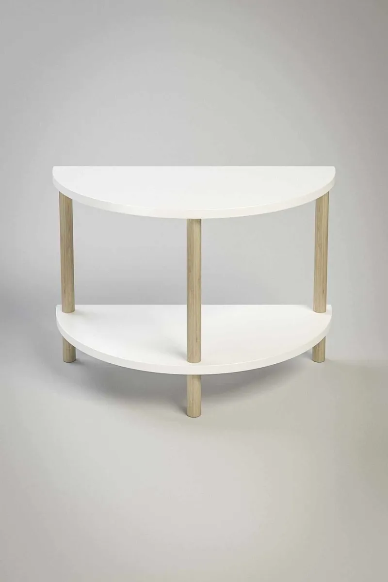 Belvo Soffbord 60x42x30 cm, Vit