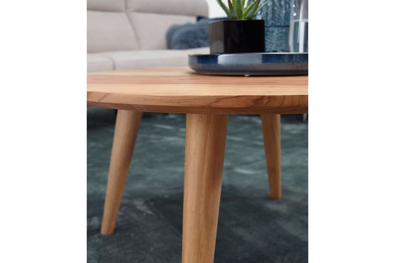 BENAJMIN Soffbord 75 cm Brun - Möbler - Vardagsrum - Soffbord & vardagsrumsbord - Soffbord