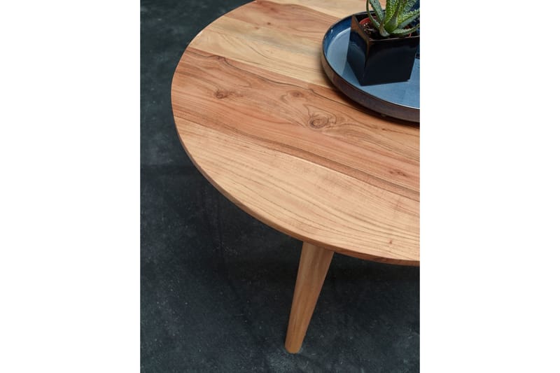 BENAJMIN Soffbord 75 cm Brun - Möbler - Vardagsrum - Soffbord & vardagsrumsbord - Soffbord