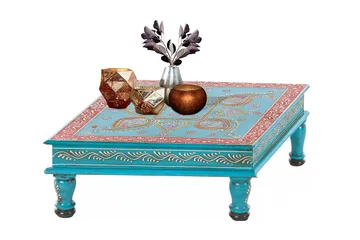 Bence Soffbord 40 cm - Turkos - Möbler - Vardagsrum - Soffbord & vardagsrumsbord - Soffbord