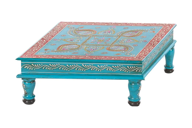 Bence Soffbord 40 cm - Turkos - Möbler - Vardagsrum - Soffbord & vardagsrumsbord - Soffbord