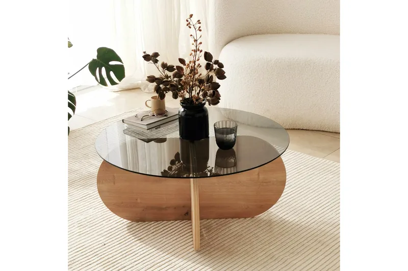 Bengul Soffbord 75 cm - Grå - Möbler - Vardagsrum - Soffbord & vardagsrumsbord - Soffbord