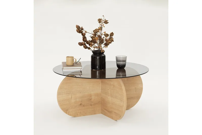 Bengul Soffbord 75 cm - Grå - Möbler - Vardagsrum - Soffbord & vardagsrumsbord - Soffbord