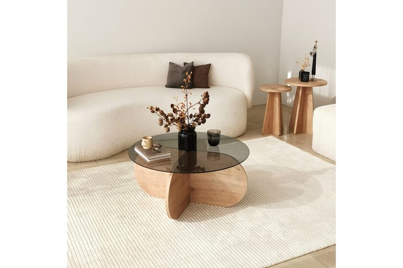 Bengul Soffbord 75 cm - Grå - Möbler - Vardagsrum - Soffbord & vardagsrumsbord - Soffbord