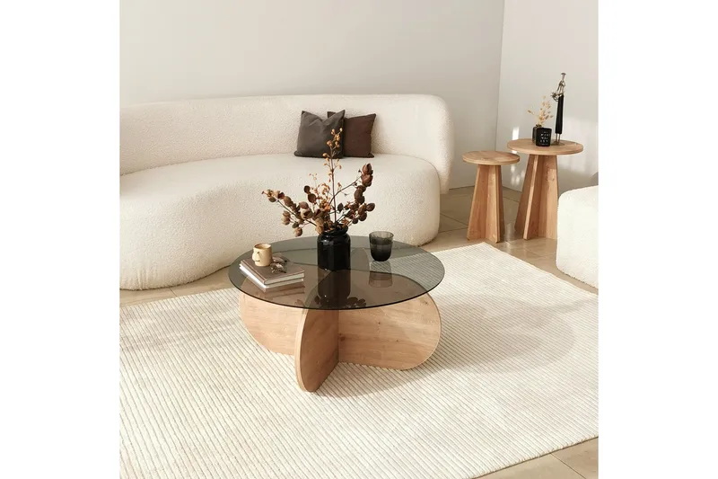 Bengul Soffbord 75 cm - Grå - Möbler - Vardagsrum - Soffbord & vardagsrumsbord - Soffbord