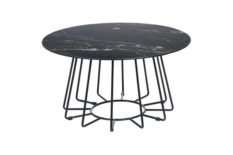 Soffbord Bernie Svart/Vit - Svart/Vit - Möbler - Vardagsrum - Soffbord & vardagsrumsbord - Soffbord