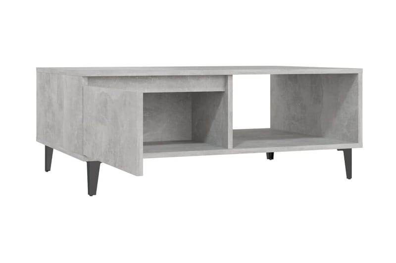 Soffbord betonggrå 90x60x35 cm spånskiva - Grå - Möbler - Vardagsrum - Soffbord & vardagsrumsbord - Soffbord