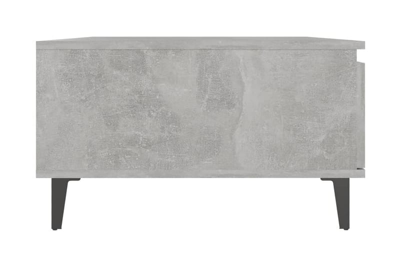 Soffbord betonggrå 90x60x35 cm spånskiva - Grå - Möbler - Vardagsrum - Soffbord & vardagsrumsbord - Soffbord