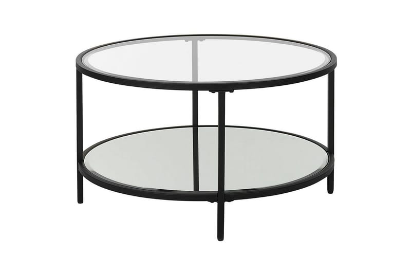 Soffbord Birney Svart/genomskinlig - Svart/genomskinlig - Möbler - Vardagsrum - Soffbord & vardagsrumsbord - Soffbord