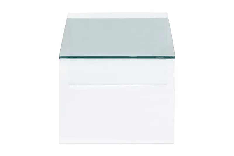 Bonisiolo Rektangulärt Soffbord i glas 110 cm - Transparent - Möbler - Vardagsrum - Soffbord & vardagsrumsbord - Soffbord